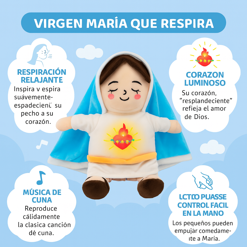 Calmina Virgen que respira